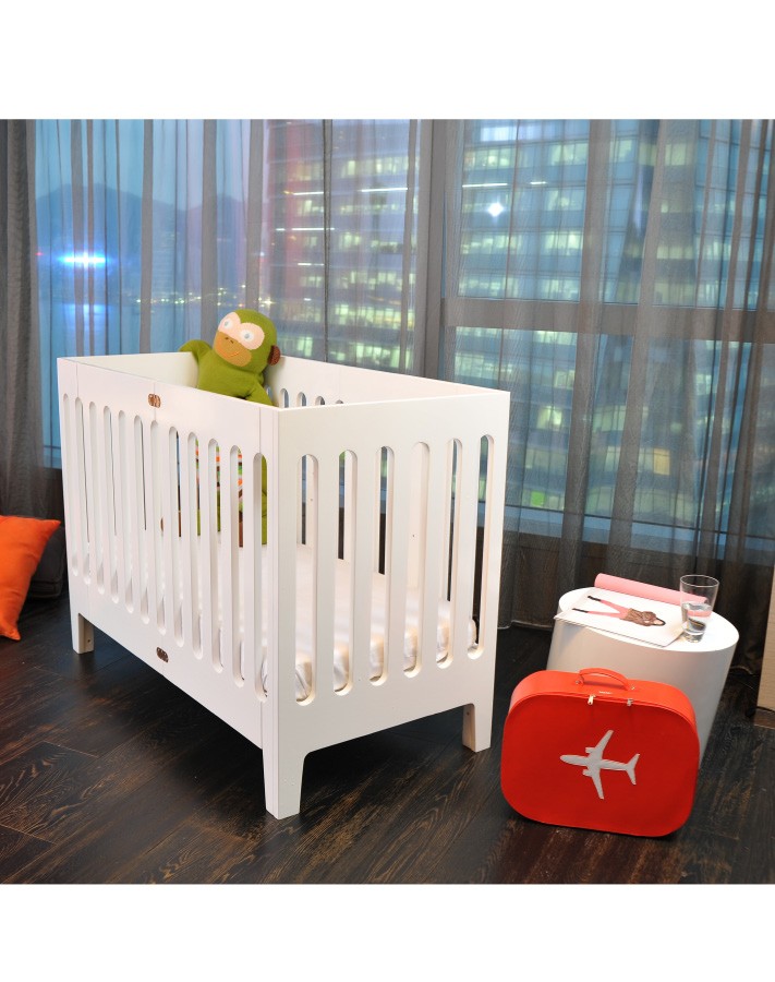 Bloom Alma Papa Crib Baby Bed with Mattress Foldable ...