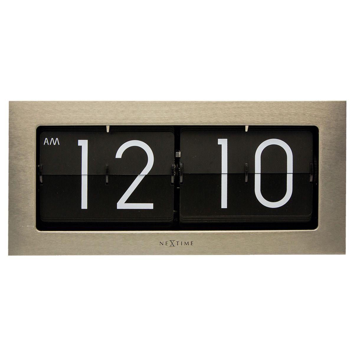 Boyle NeXtime Big Flip Clock 36cm wide Large Clear Number Modern Look | eBay