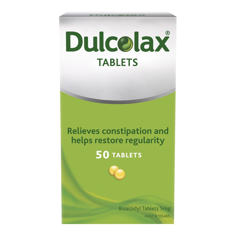 Dulcolax 5mg Tablets 50 Relieves Constipation Restore ...