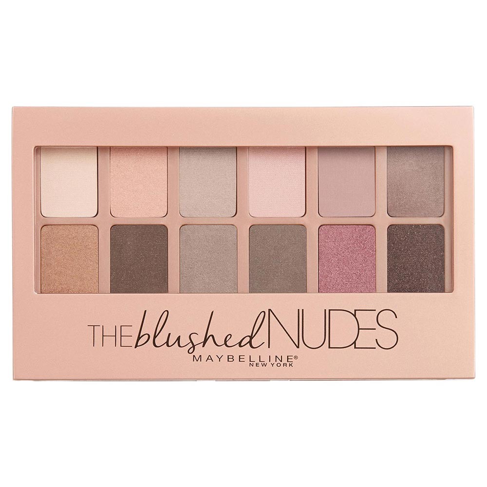 Maybelline The Blushed Nudes Palette Review Swatches 