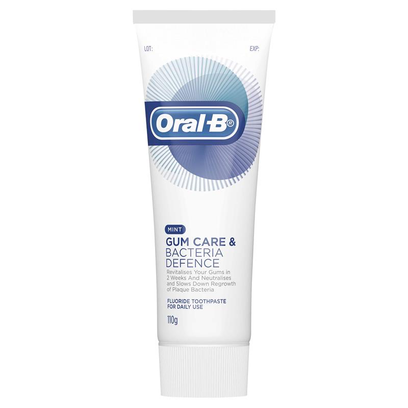 Oral B Toothpaste Gum Care & Bacteria Defence 110g